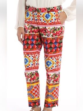 DOLCE & GABBANA - Mambo Print Straight-Leg Pants